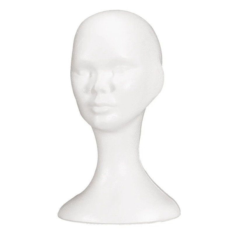 Tete de mannequin en foam MT032